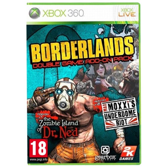 GEARBOX SOFTWARE Borderlands Double Game Add On Pack XBOX 360