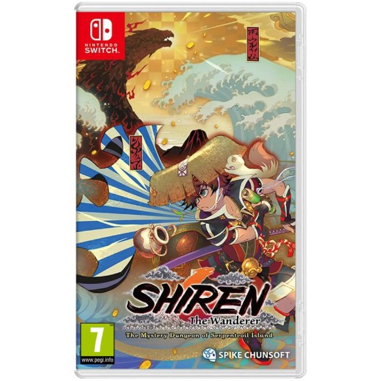 SPIKE CHUNSOFT Shiren the Wanderer The Mystery Dungeon of Serpentcoil Island Nintendo Switch