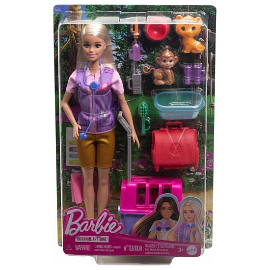 Mattel Barbie You Can Be Anything Wild Animal Rescue (HRG50)