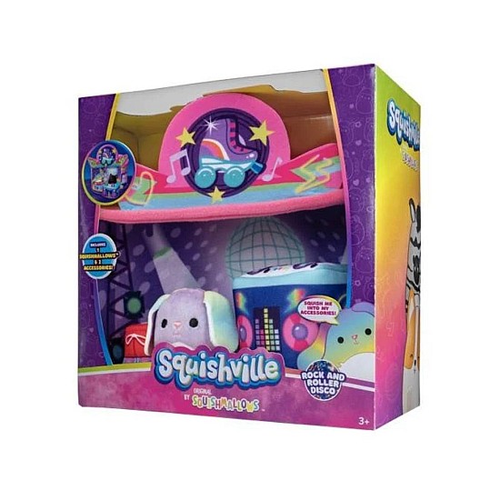 Jazwares Squishville Play Scene Rock and Roller Disco (2210324)