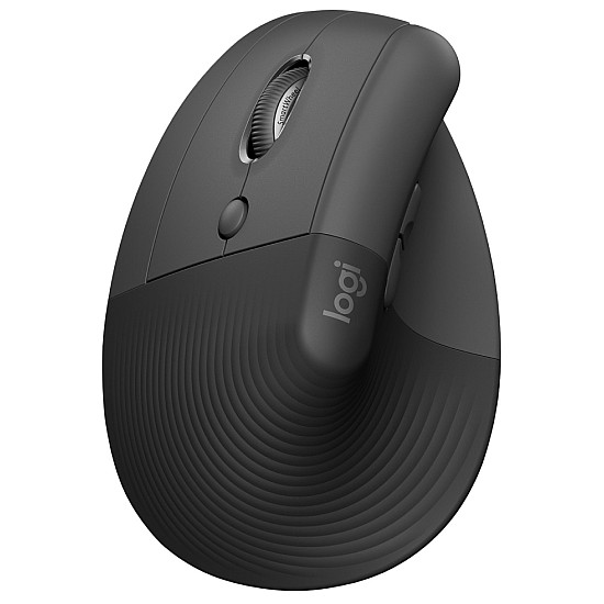 Logitech Mouse Logitech Lift Left Vertical Ergo Graphite Black