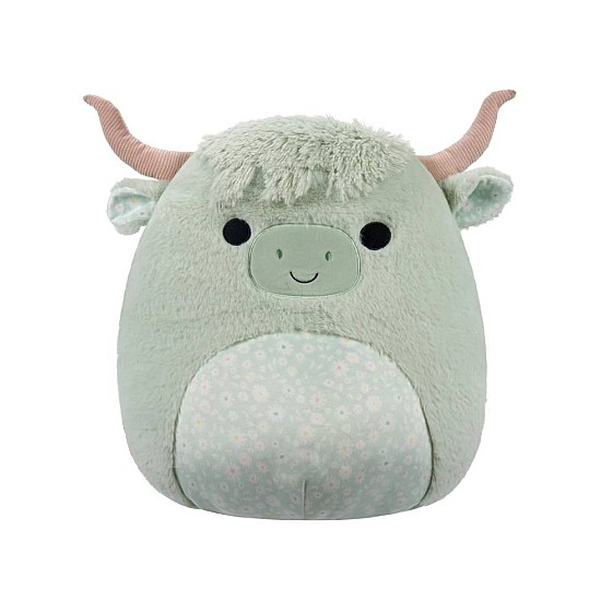 Jazwares Squishmallows P18 Plush Fuzz A Mallows Iver Highland Cow 40cm (1885509)