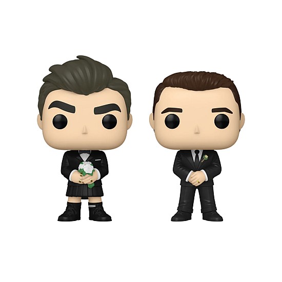 Funko Pop 2 Pack Television Schitts Creek S2 David Patrick