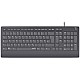 Speedlink Keyboard Speedlink HI-GENIC Antibacterial Black