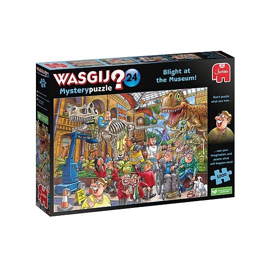 Jumbo Wasgij Mystery #24 Blight At The Museum! 1000pc (JUM0014)