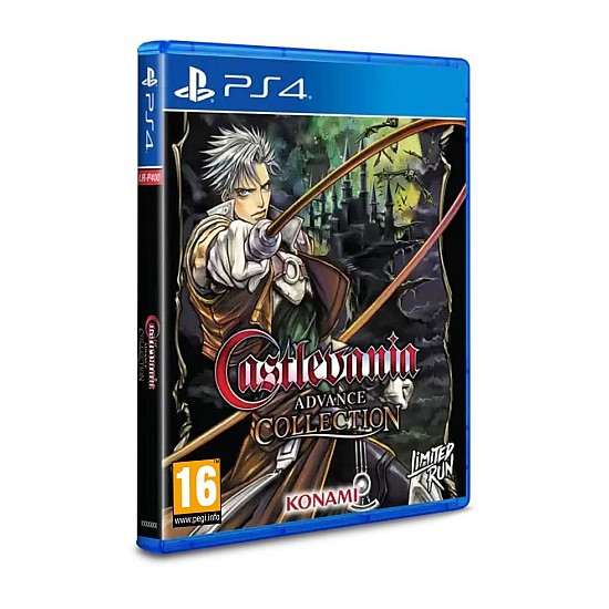 Konami Digital Entertainment Castlevania Advance Collection Classic Edition Circle of the Moon Cover PlayStation 4