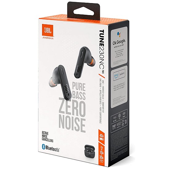 JBL Headphones JBL T230NC TWS BT Black