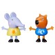 Hasbro Peppa Pig Best Friends Emily Elephant Freddy Fox F7653