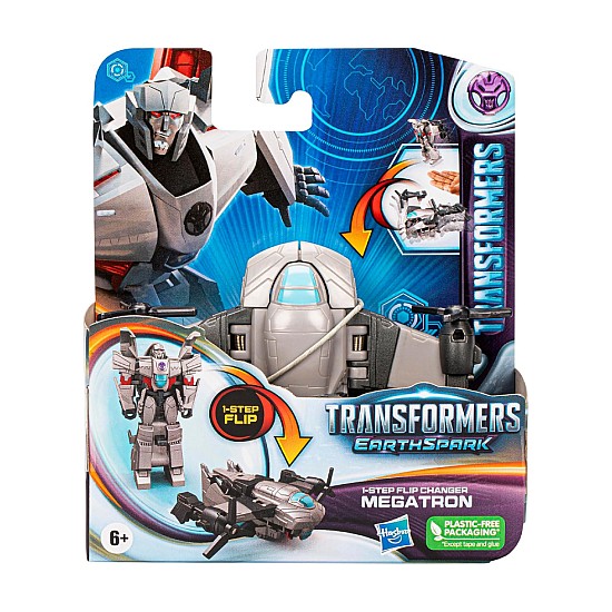 Hasbro Transformers Earthspark 1-Step Flip Changer Megatron (F6720)