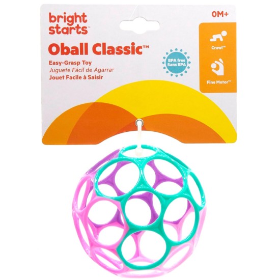 Bright Stars Oball Classic ball Purple/Pink 10cm (12289)