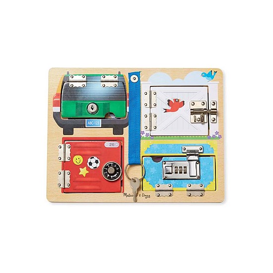 Melissa & Doug Melissa & Doug Lock & Latch Board (19540