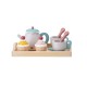 Bloomingville Bloomingville MINI Gentrim Play Tea Set Grey/Blue (82045197)