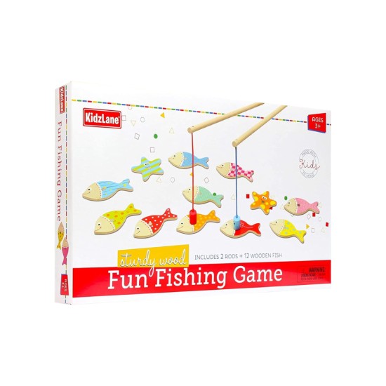 ET Toys Small Wood Magnetic Fishing Game (L20044)