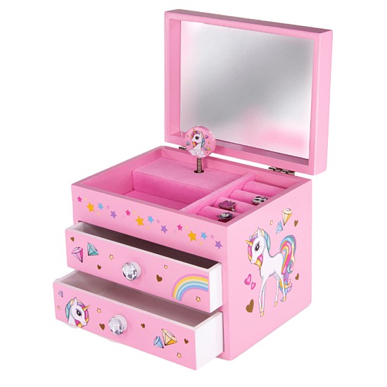 Trendenz Tinka Jewelry Box With Music Unicorn (8-803901)