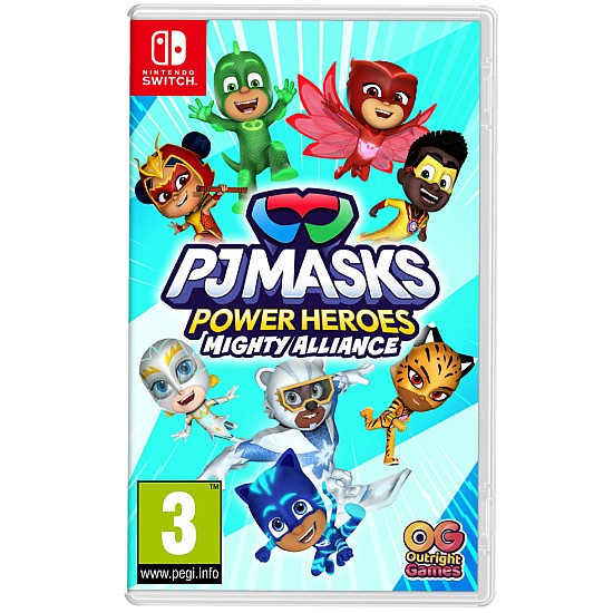 PETOONS STUDIO SL PJ Masks Power Heroes Mighty Alliance Nintendo Switch