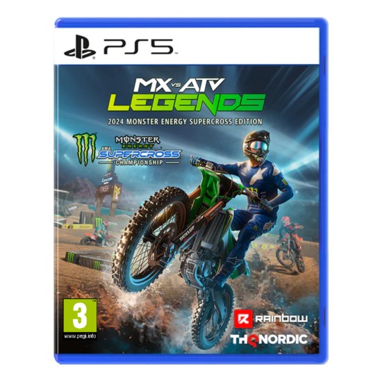 RAINBOW STUDIOS MX vs ATV Legends 2024 Monster Energy Supercross PlayStation 5