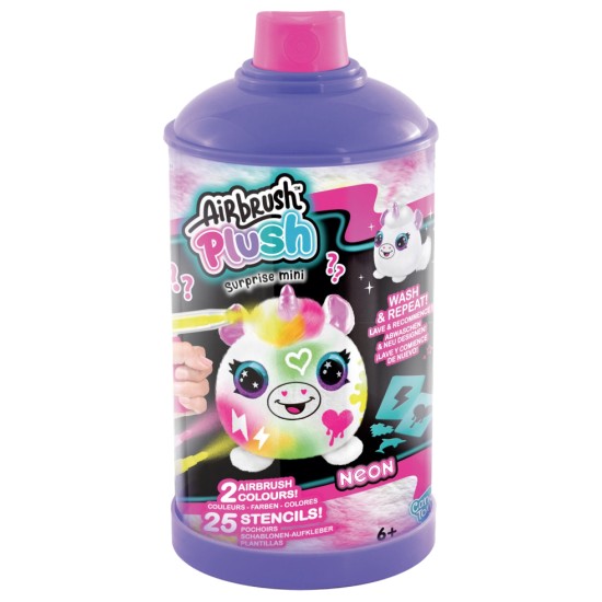 Canal Toys Airbrush Plush Neon Mini Mystery Kit Pdq (1020)