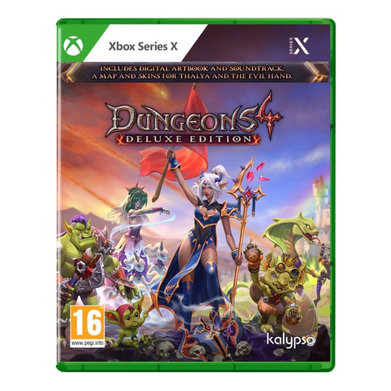 REALMFORGE STUDIOS Dungeons 4 Deluxe Edition XBOX SERIA X