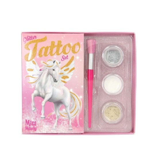 Depesche Miss Melody Glitter Tattoo Set (0412032)