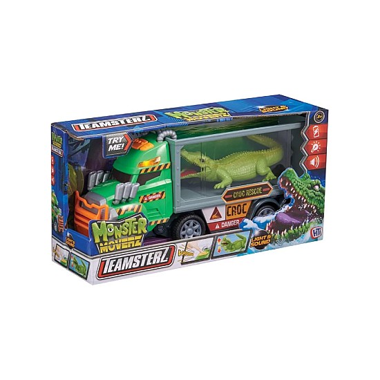 Teamsterz As Company Monster Moverz Croc Rescue Vehicle With Light And Sound (7535-17285)