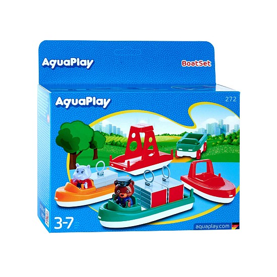 Games Aquaplay Boat Set 7pcs (8700000272)