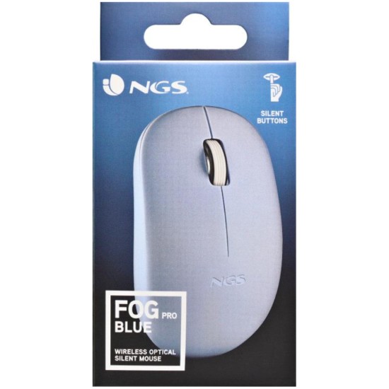 Ngs Mouse Ngs Wireless Fog Pro 1000dpi Blue