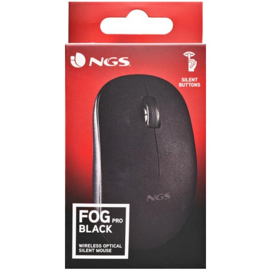 Ngs Mouse Ngs Wireless Fog Pro 1000dpi Black