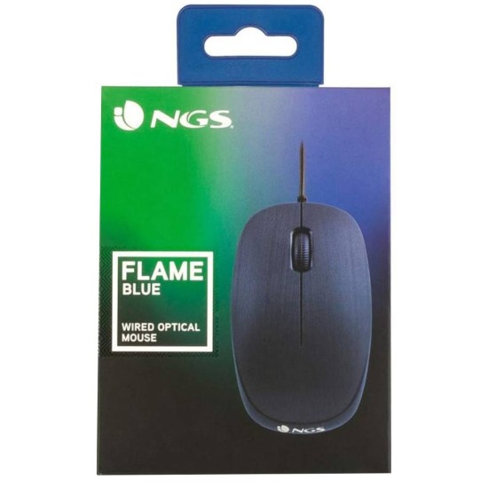 Ngs Mouse Ngs Wired Flame 1000dpi Blue