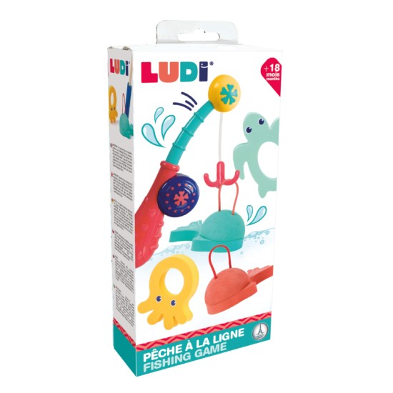 Ludi Ludi Fishing Rod With Animals (lu40076)