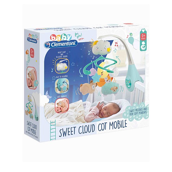 Clementoni As Baby Clementoni Sweet Cloud Cot Mobile (1000-17279)