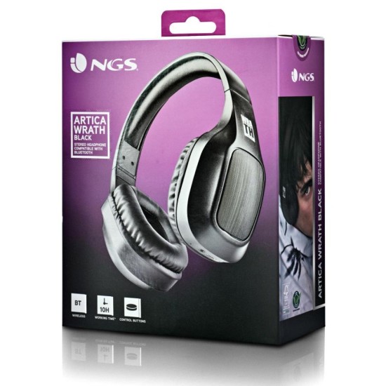 Ngs Ngs Headphones Bluetooth +mic Artica Wrath Black