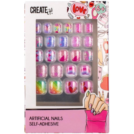 Create It! (bundle Product) Create It! Artificial Nails Love