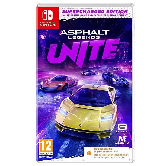 Gameloft Asphalt Legends Unite Supercharged Edition(code In A Box) Nintendo Switch