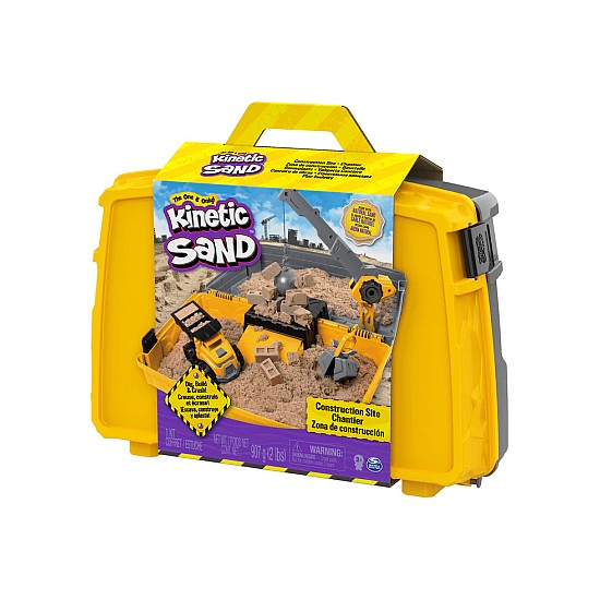 Kinetic Sand Kinetic Sand Construction Folding Sandbox (6055877)