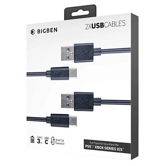 2x Usb-cable 3m