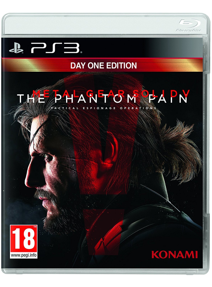 Metal Gear Solid V 5 The Phantom Pain Day 1 Edition Плейстейшън 3