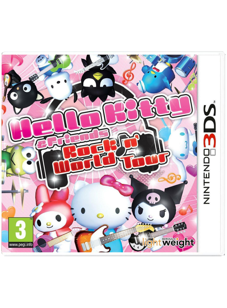 Hello Kitty andÂ Friends Rockin World Tour Нинтендо 3DS