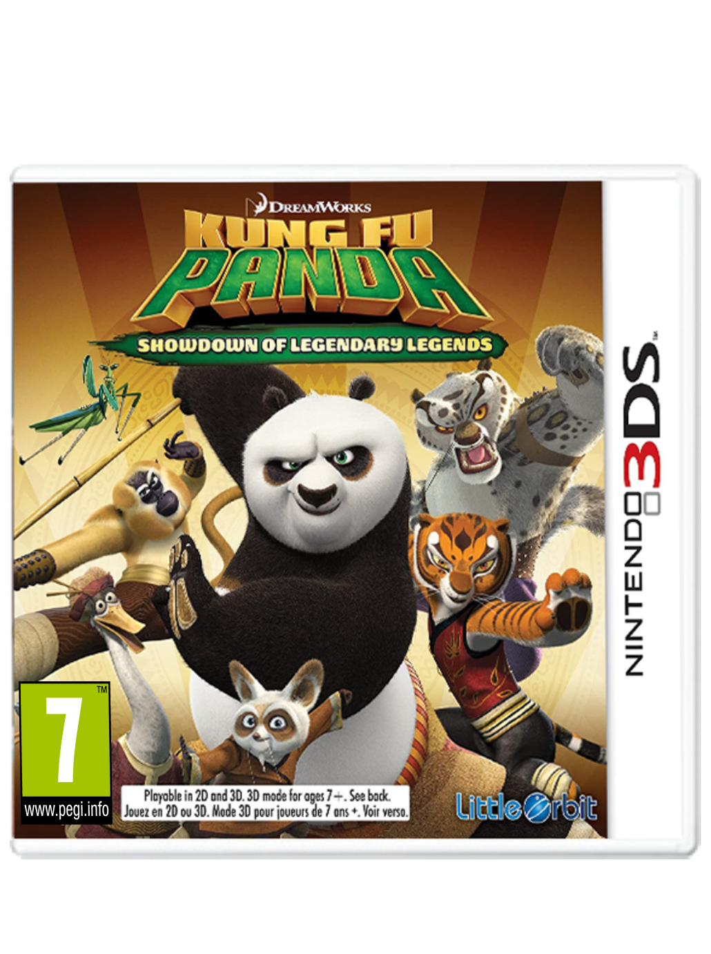 Kung Fu Panda Showdown of Legendary Legends Нинтендо 3DS