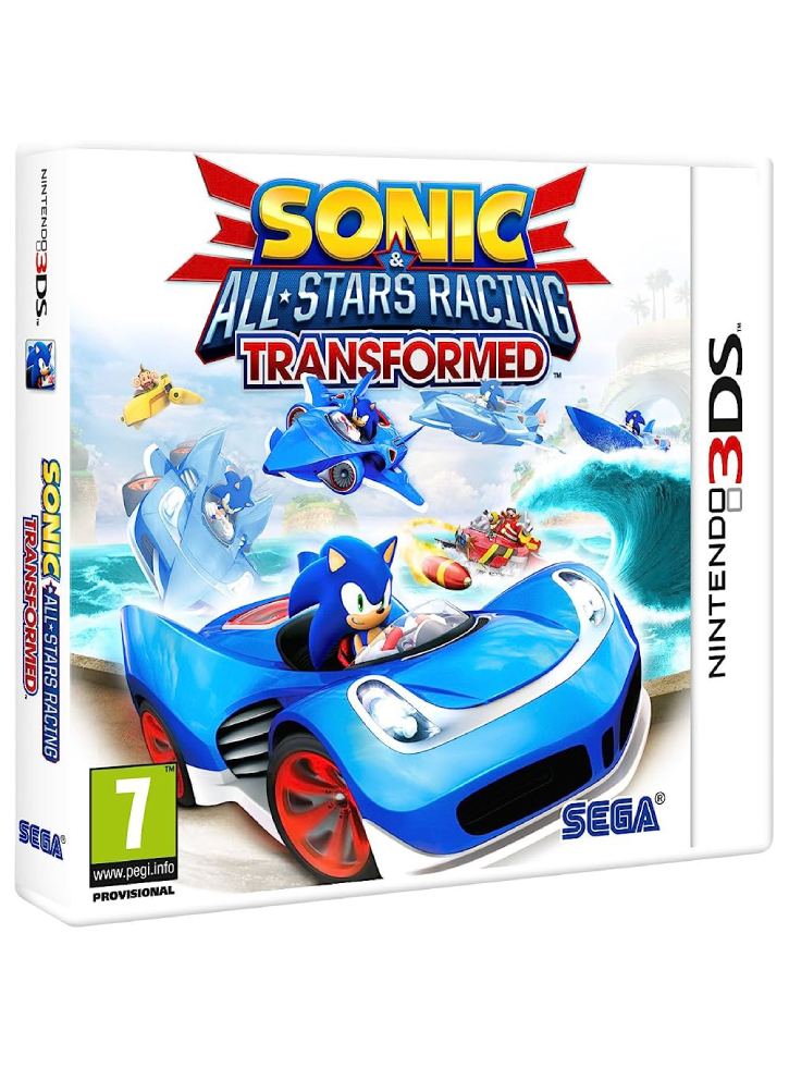 Sonic All Star Racing Transformed Нинтендо 3DS