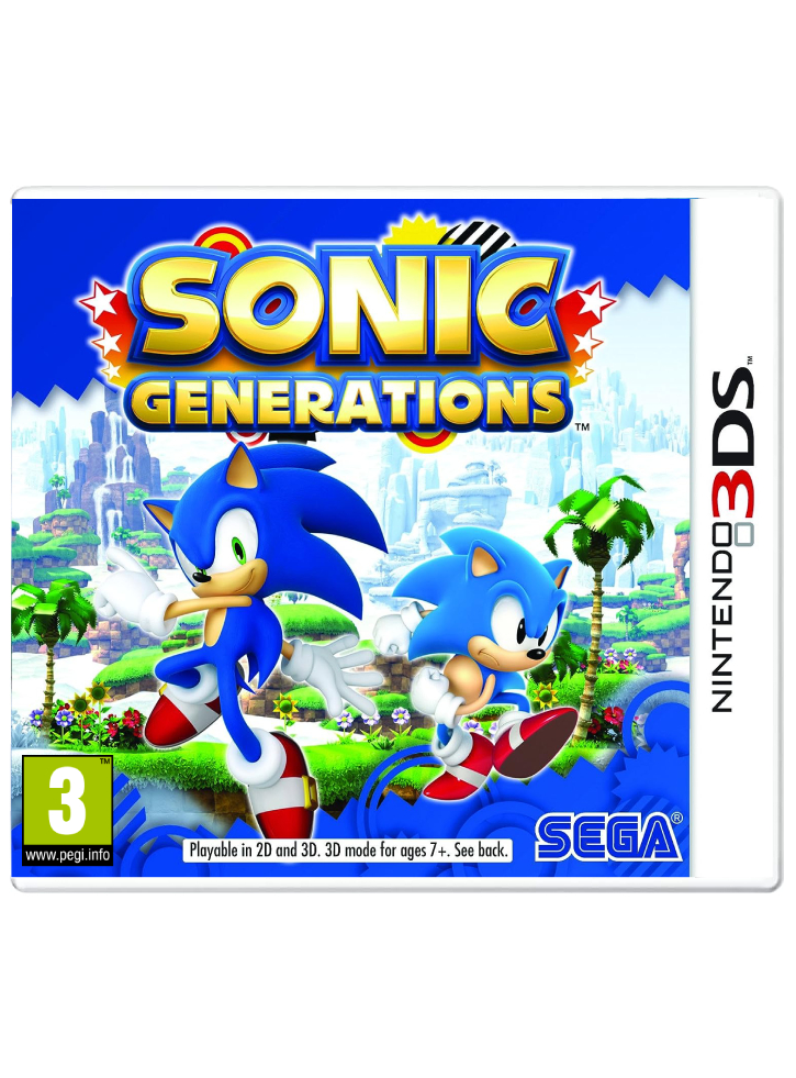 Sonic Generations Нинтендо 3DS