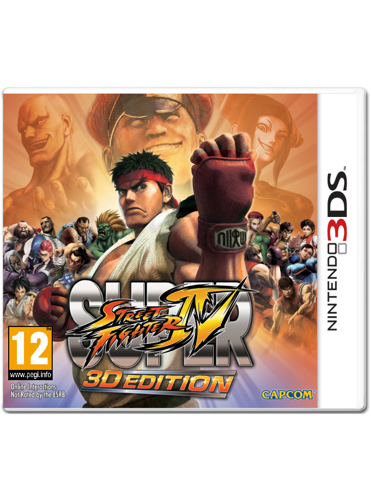 Super Street Fighter IV 3D Edition Нинтендо 3DS