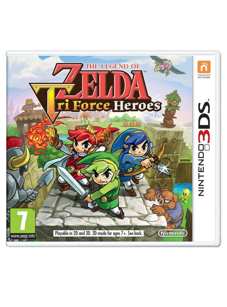 The Legend of Zelda Tri Force Heroes Нинтендо 3DS