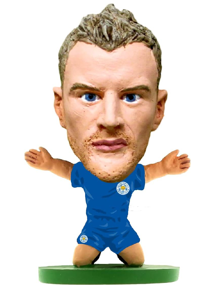 Soccerstarz Leicester City Jamie Vardy Home Kit (new Classic) (405522)