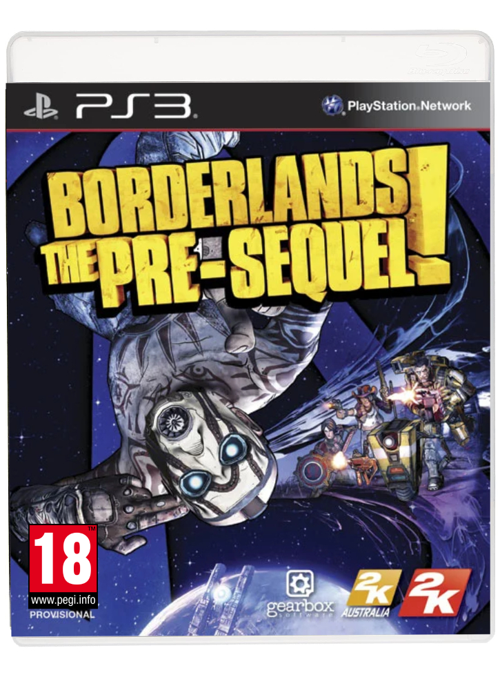 Borderlands The Pre Sequel! Includes Shock Drop Slaughter Pit Map DLC Плейстейшън 3