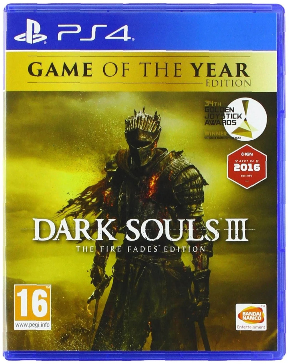 Dark Souls III 3 Game of the Year Плейстейшън 4