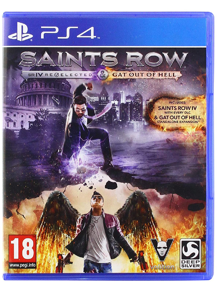 Saints Row IV Re Elected & Gat out of Hell Плейстейшън 4