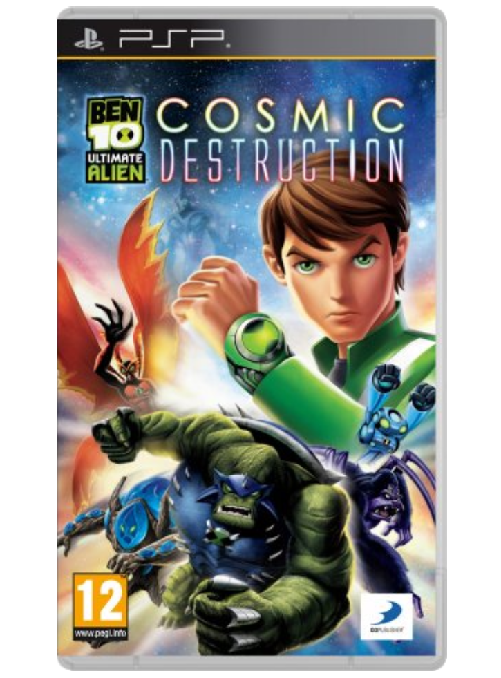 Ben 10 Ultimate Alien Cosmic Destruction PSP