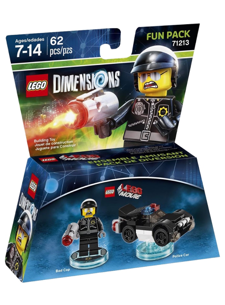 Set Lego Dimensions Fun Pack Lego Movie Bad Cop