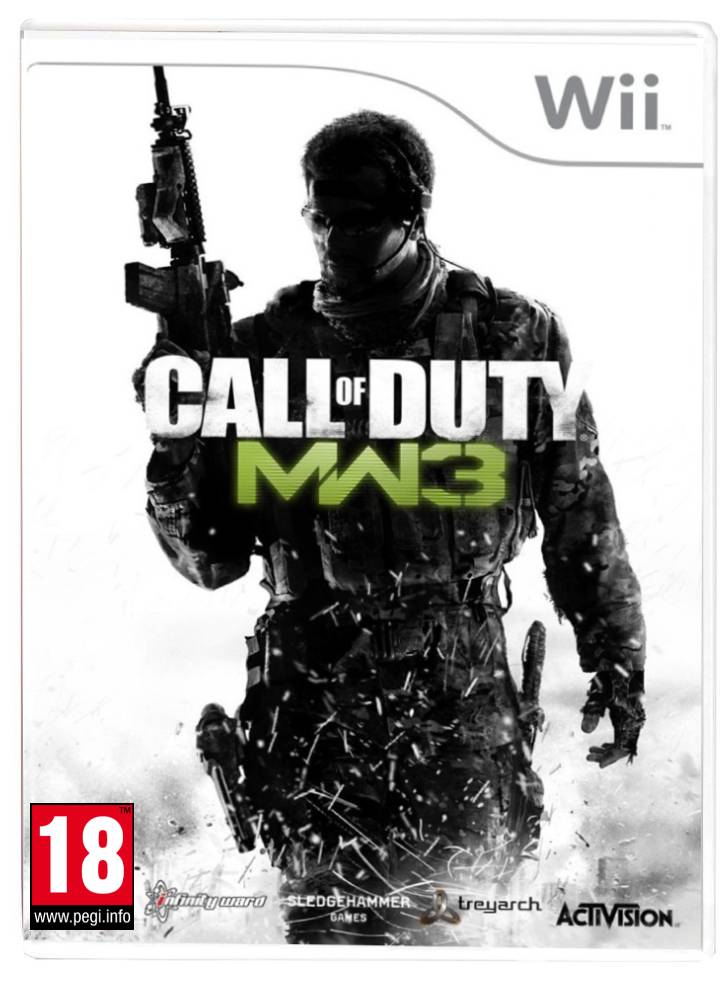 Call of Duty Modern Warfare 3 Нинтендо Wii