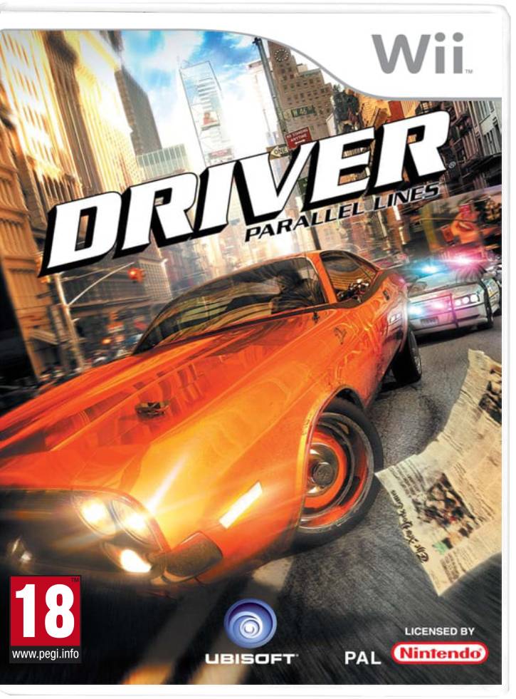 Driver Parallel Lines Нинтендо Wii